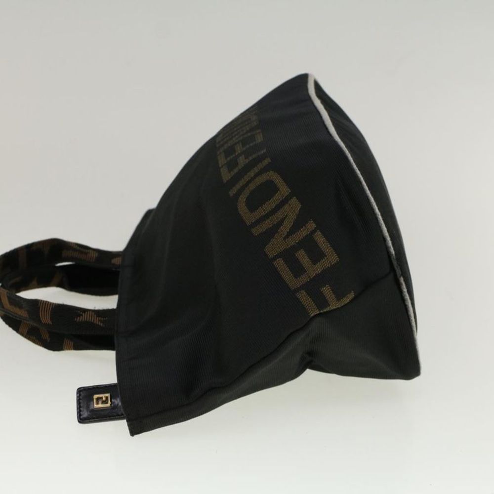 Fendi Black Canvas Handbag (Pre-Owned) - Picture 9 of 12